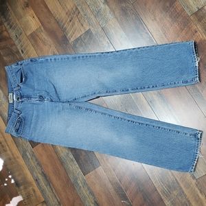 Vintage LL Bean Straight Fit Light Wash Blue Jeans, Size 10